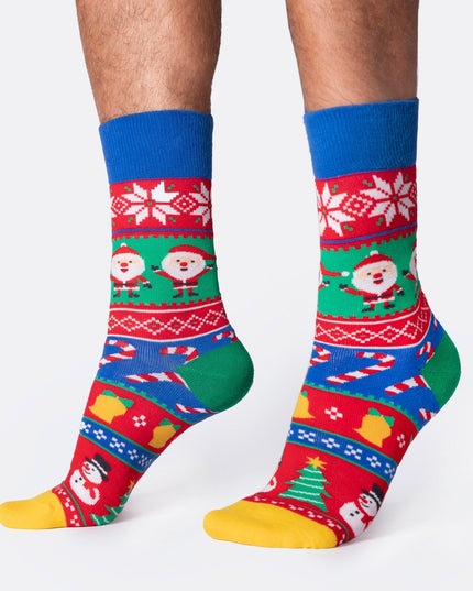 Kids' Christmas Socks Gift Box (3-pack)