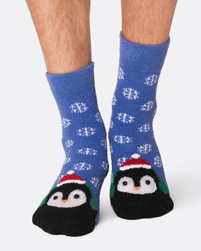Kids' Fluffy Christmas Socks (3-pack)