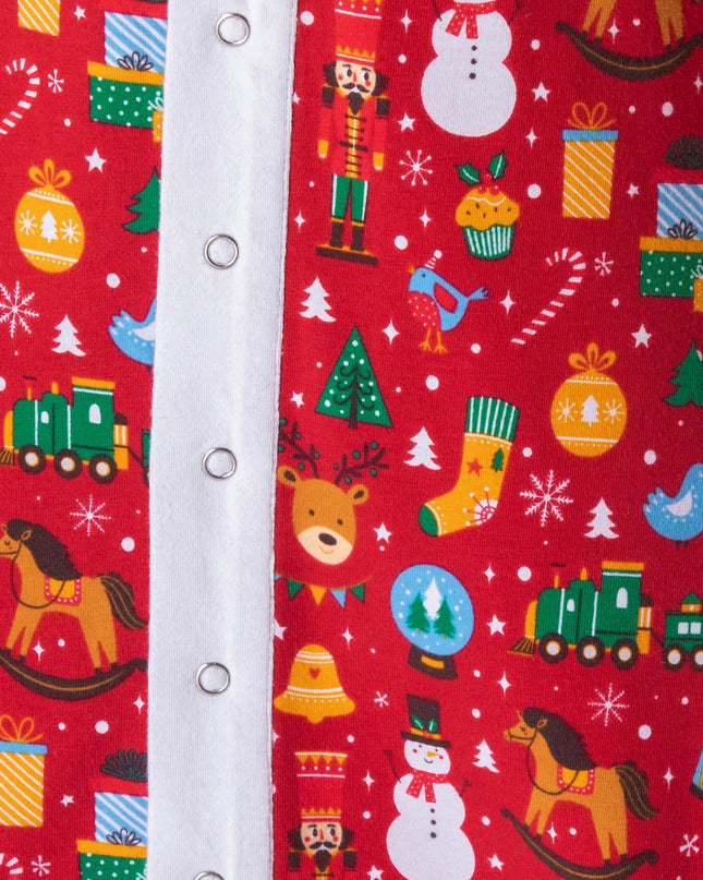 Kids' Red Christmas Dream Overall Christmas Pyjamas