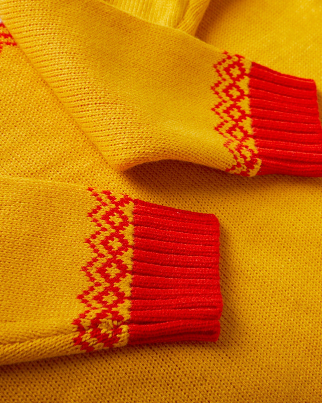 Yellow Easter Sweater for Kids