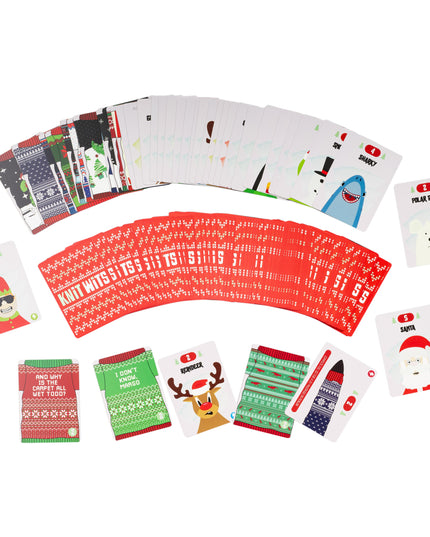 Juego de cartas KnitWits para la familia
