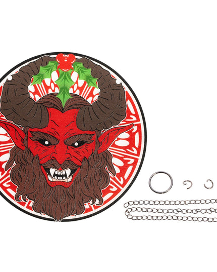Adorno atrapa-sueños de Krampus de 6 pulgadas para decoración del hogar