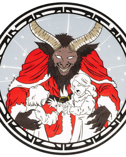 Adorno atrapa-sueños de Krampus de 6 pulgadas para decoración del hogar