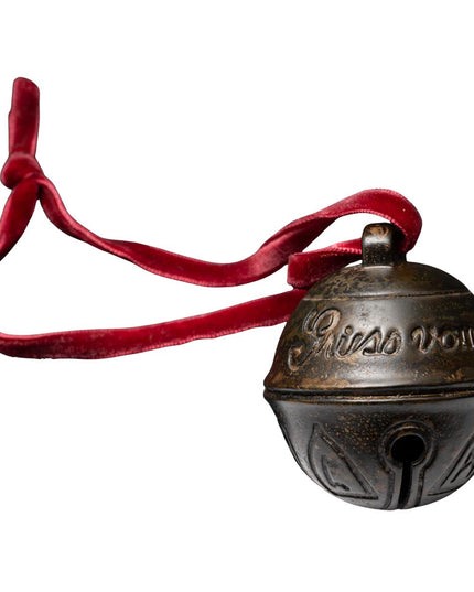 Krampus Ringing Bell Holiday Decoration