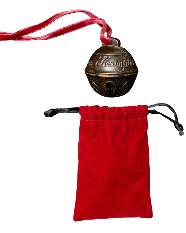 Krampus Ringing Bell Holiday Decoration