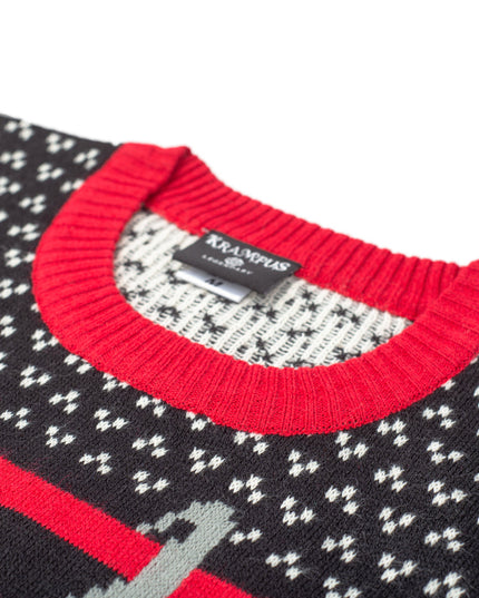 Suéter Navideño Feo de Krampus para Mujeres