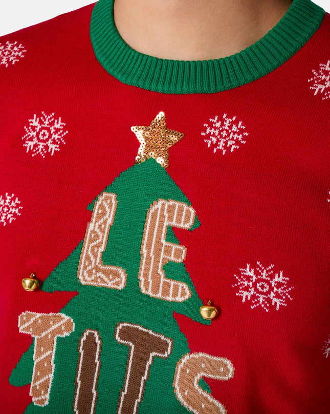 Men's Let It Snow Festive Christmas Sweater