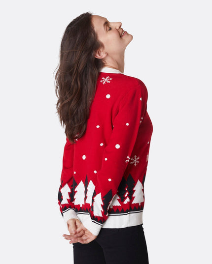 Women's Lama Christmas Sweater