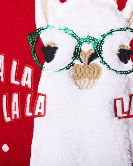 Women's Lama Christmas Sweater