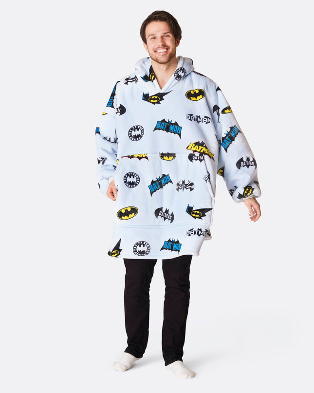 HappyHoodie Light Blue Batman Edition for Adults