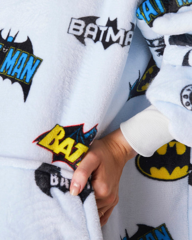 Light Blue Batman HappyHoodie