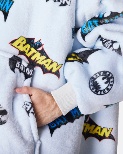 HappyHoodie Lys Blå Batman Edition til Voksne