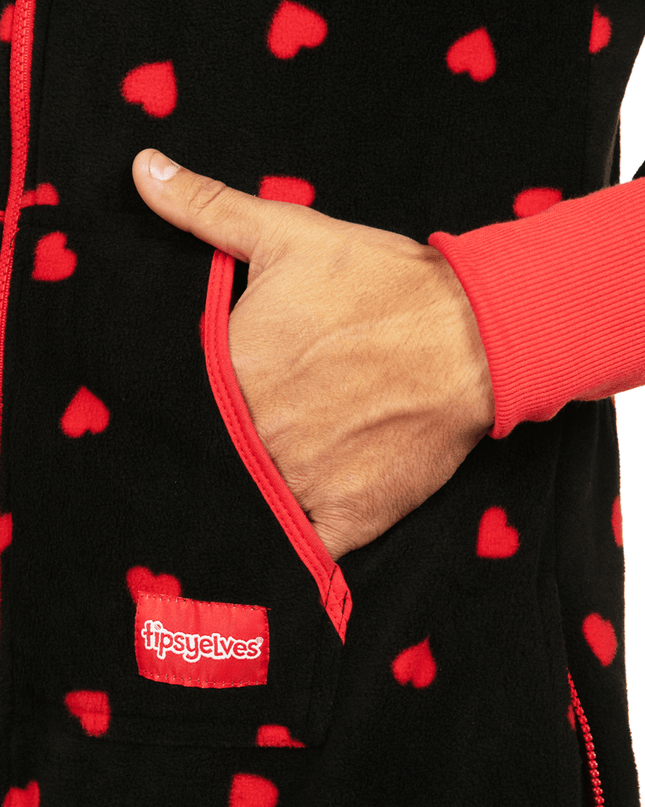 Men's Hearts on Fire Jumpsuit