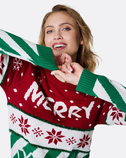 Women's Merry Xmas Christmas Sweater