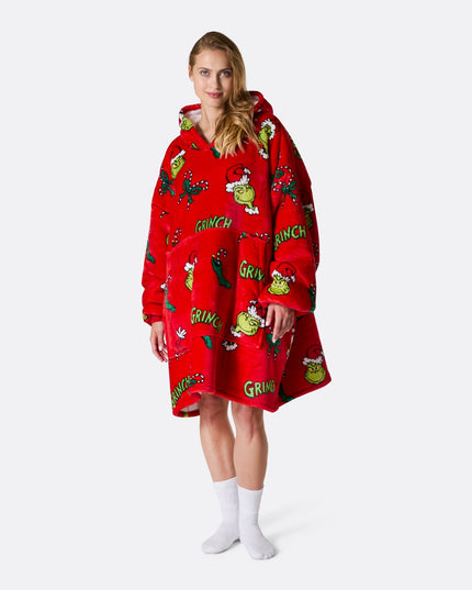 HappyHoodie The Grinch Red for Adults - Holiday Style