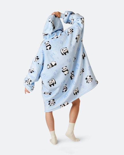 HappyHoodie Panda til Voksne - Sød og Behagelig