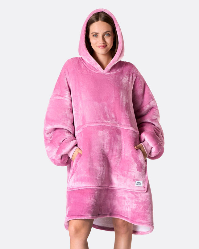 Pink HappyHoodie