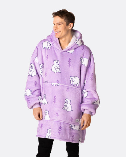 HappyHoodie Isbjørn til Hyggeligt Loungewear