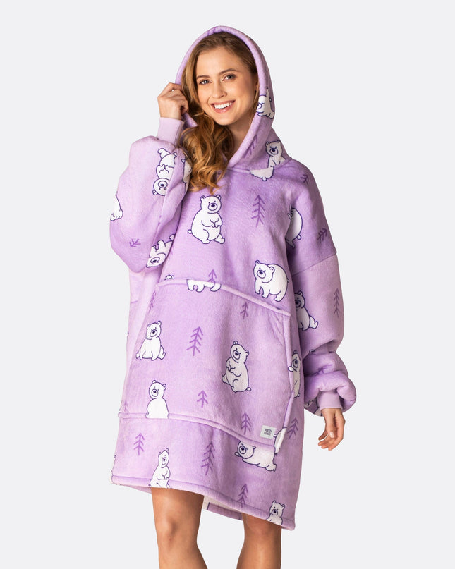HappyHoodie Polar Bear for Cozy Loungewear