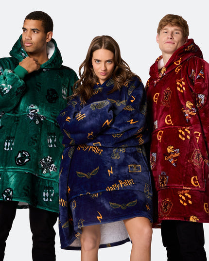 HappyHoodie Harry Potter Blå til Voksne - Hyggelig Stil