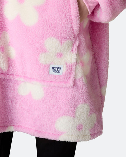 HappyHoodie Pink Teddy til Mænd og Kvinder