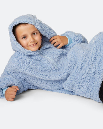 Blue Sherpa HappyHoodie for Kids