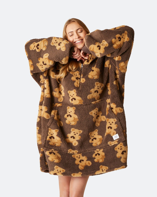 Dark Teddy HappyHoodie for Ultimate Comfort