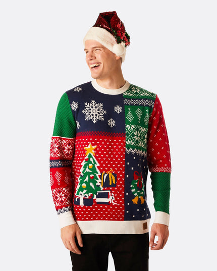 Men's Retro Christmas Sweater