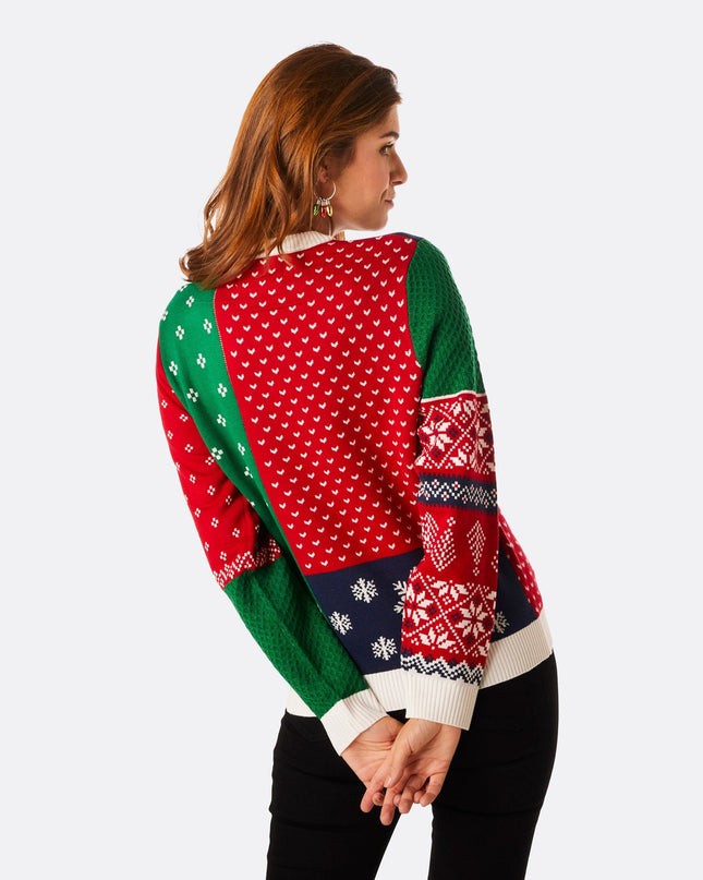 Women's Retro Christmas Sweater