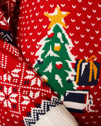 Suéter de Navidad Retro para Mujeres