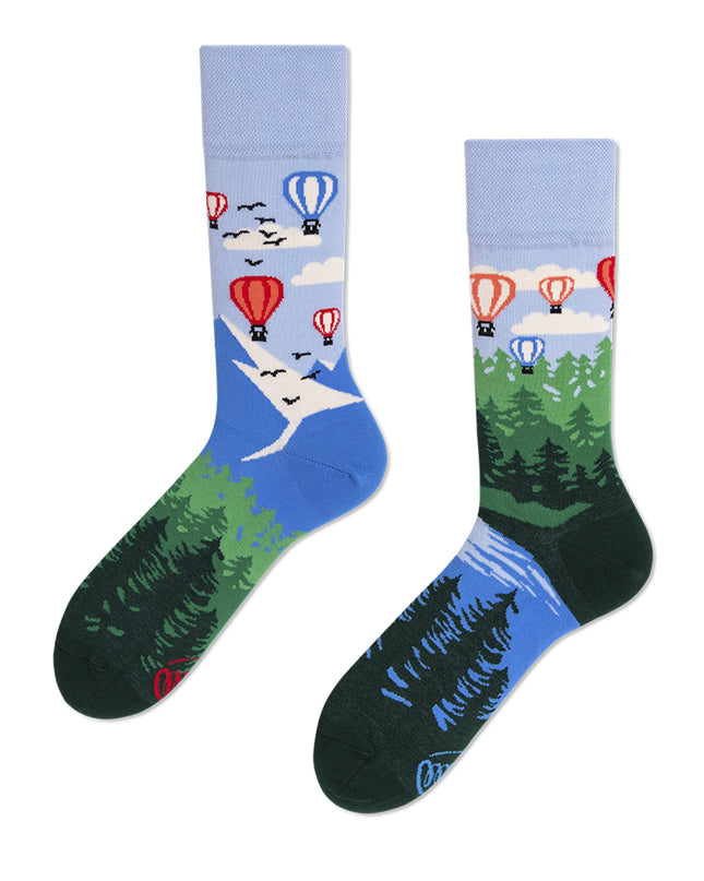 Adventure Balloon Fun Socks for All Ages