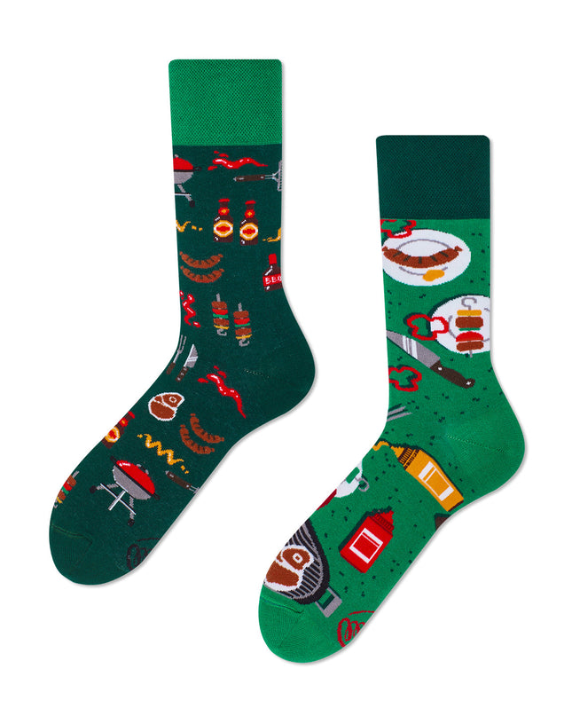 BBQ Christmas Fun Socks for Everyone