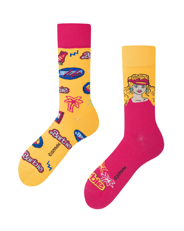Many Mornings Socks - Barbie 90's Style
