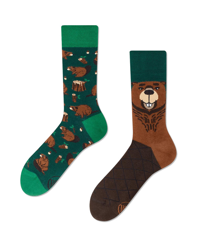 Many Mornings Socks - Beaverly Heels Design