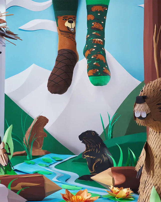 Many Mornings Socks - Beaverly Heels Design