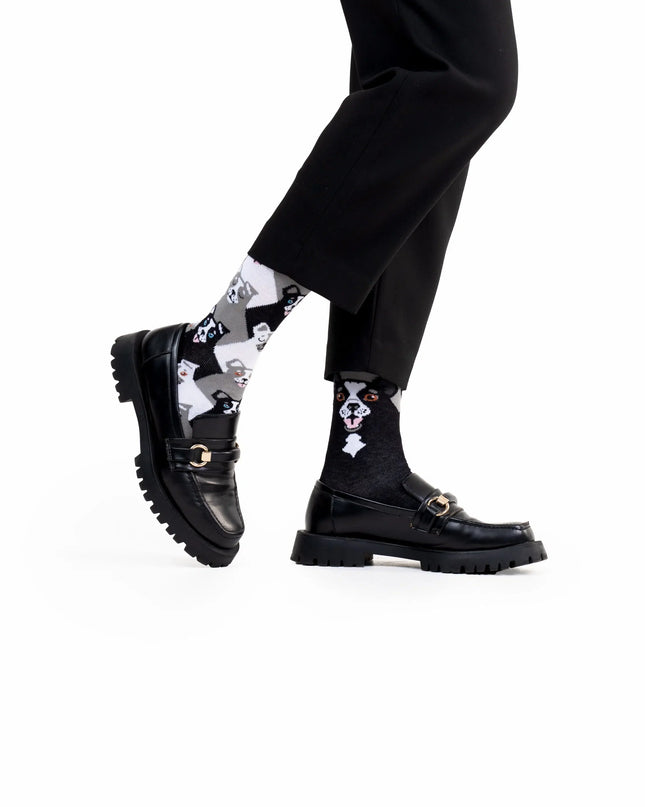 Many Mornings Socks - Black Dog Design