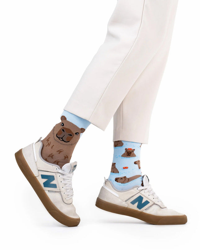 Many Mornings Socks - Capybara