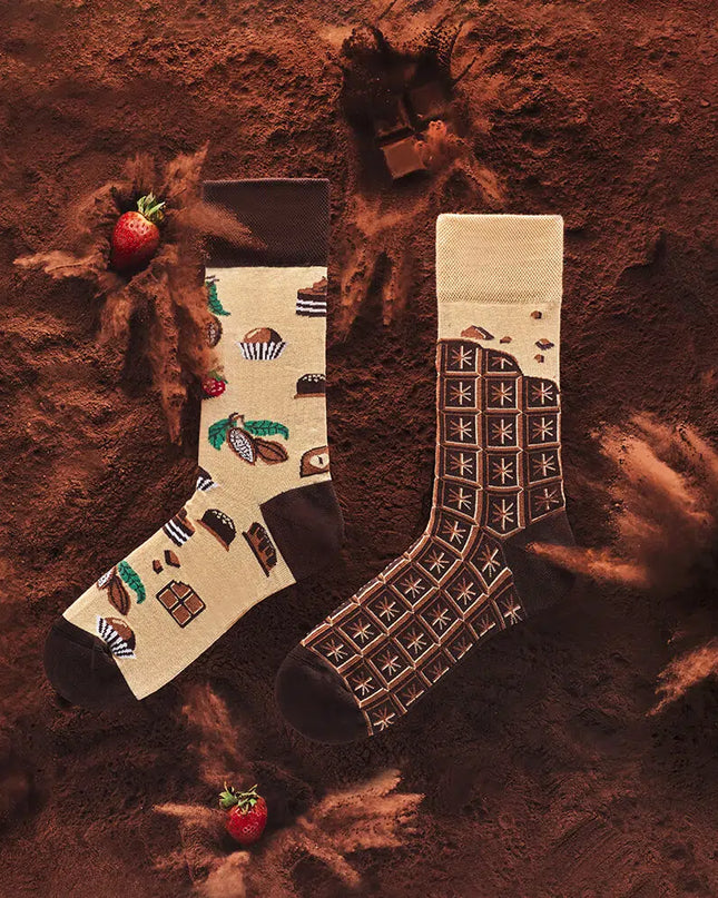 Chocolate Time Socks