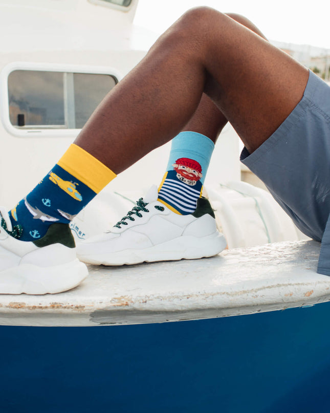 Many Mornings Socks - Fisher's Tale