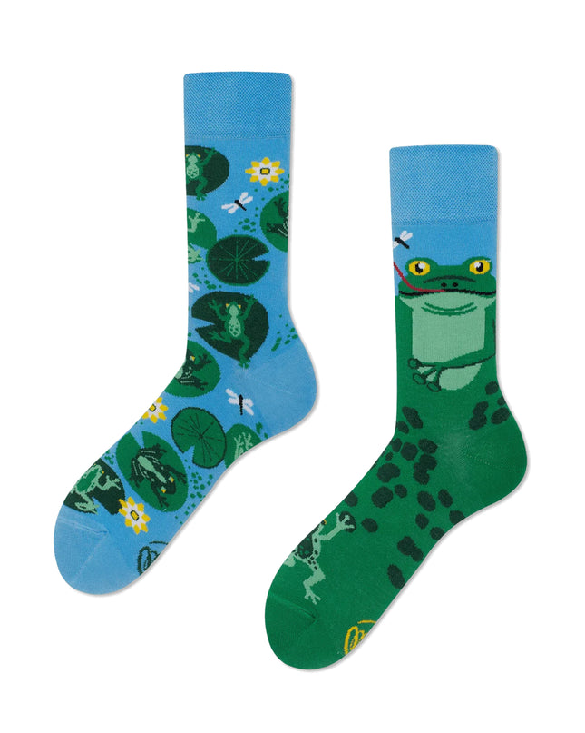 Many Mornings Socks - Froggy Frog