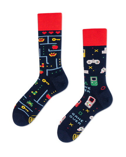Game Over Fun Socks for All Ages