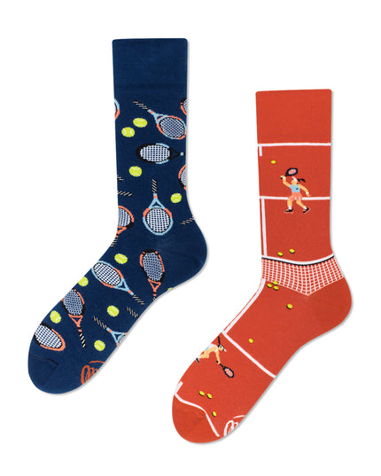 Many Mornings Zokni - Grand Slam Fun Socks Collection