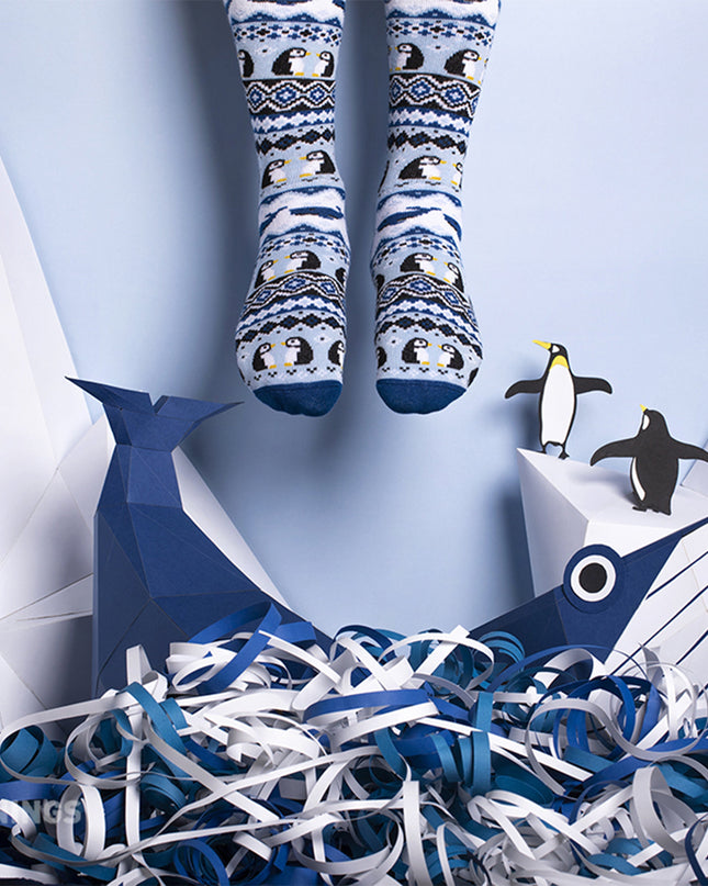 Many Mornings Zokni - Ice Pinguin Fun Socks Collection