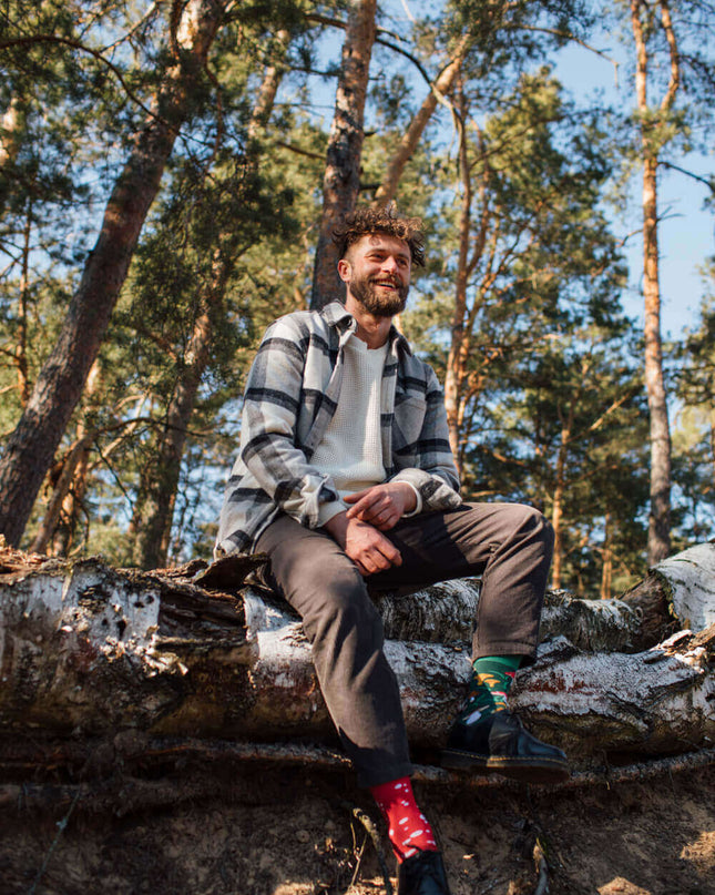 Many Mornings Socks - Meet The Shrooms