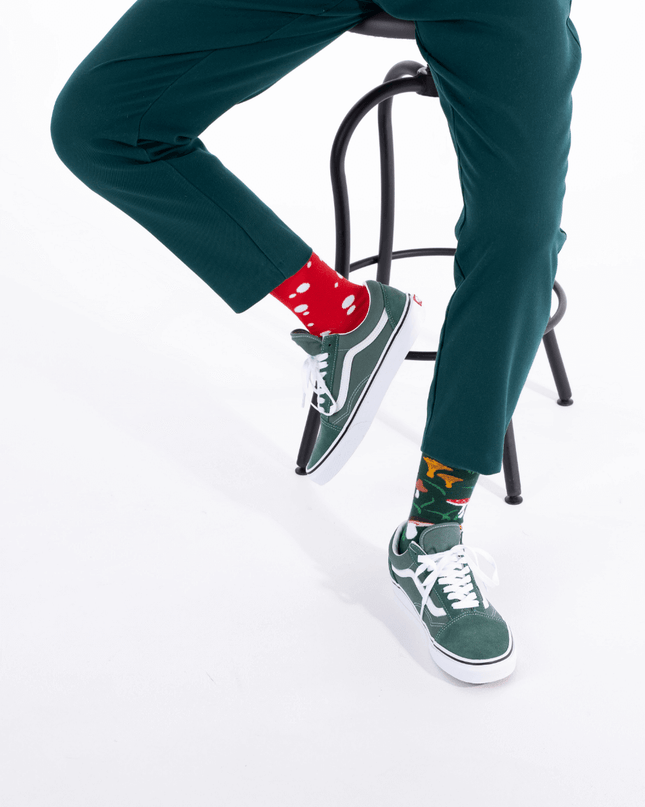 Many Mornings Socks - Meet The Shrooms