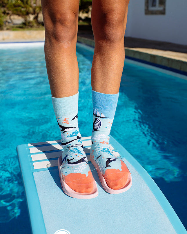 Limited Edition Ocean Life Fun Socks