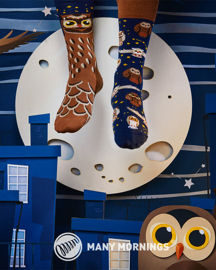 Owly Moly Fun Socks for Kids and Adults