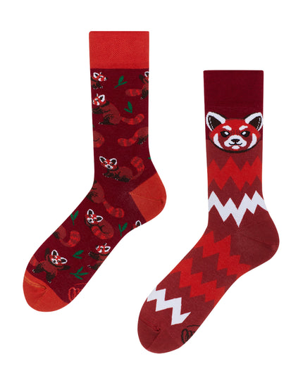 Red Panda Christmas Fun Socks for Everyone