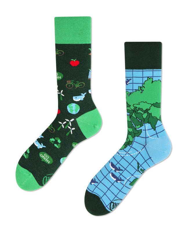 Save the Planet Fun Socks for All Ages