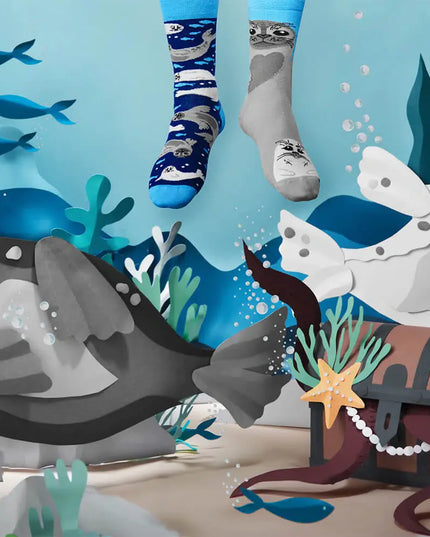 Many Mornings Socks - Redde Sæler Design